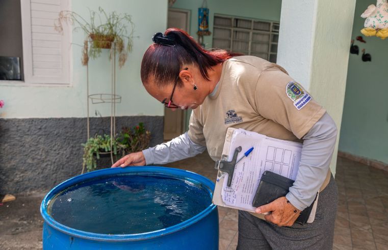 Combate à dengue mobiliza Guararema com ações na primavera