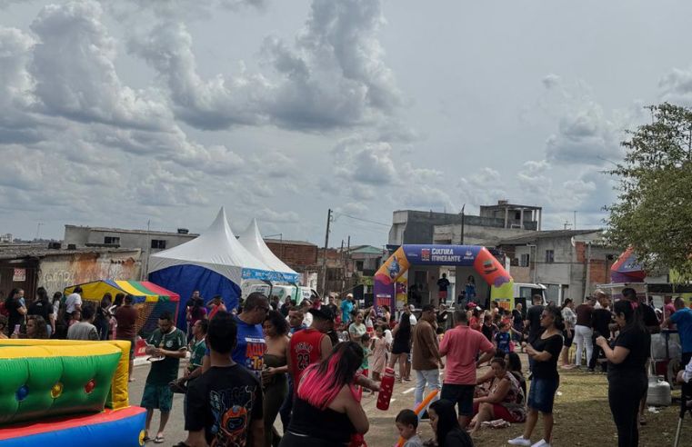 Festa das Crianças em Arujá reúne 400 pessoas com alegria