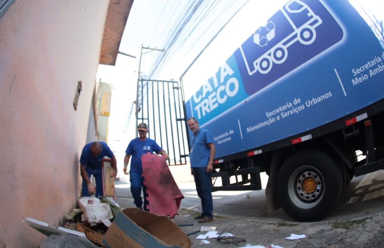 Suzano reforça recolhimento de inservíveis com Cata-Treco