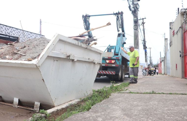 Caçamba Verde reforça fiscalização e recolhe caçambas irregulares