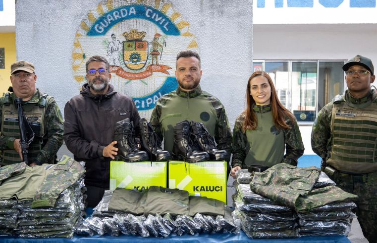 Prefeitura de Itaquá entrega novos equipamentos para a GCM