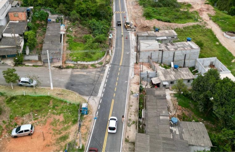 Itaquá Conclui Revitalização da Estrada do Ribeiro