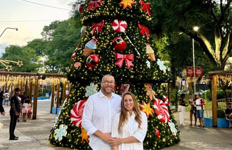 Prefeito anuncia abertura da Estação Natal Poá 2025