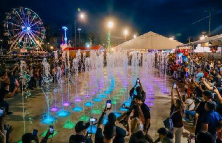 Nova Fonte Interativa é inaugurada no Paço de São Bernardo