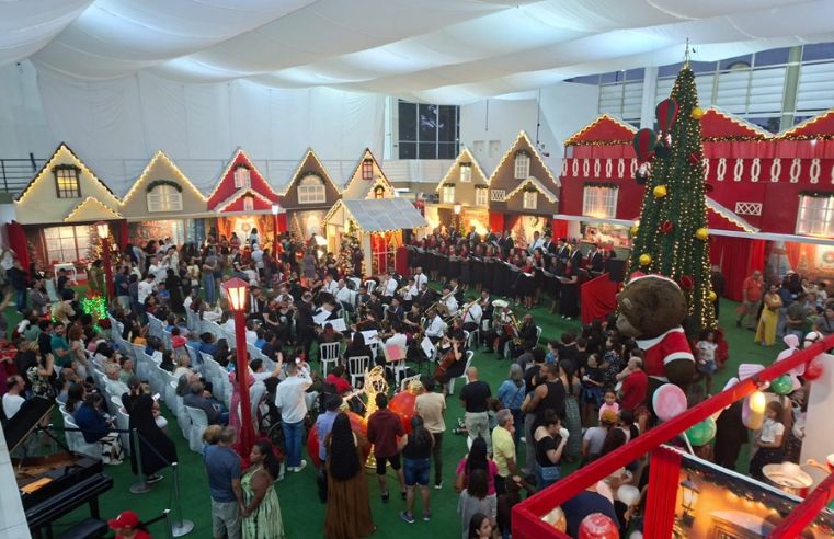 Estação Natal Poá 2025 encerra com sucesso de público