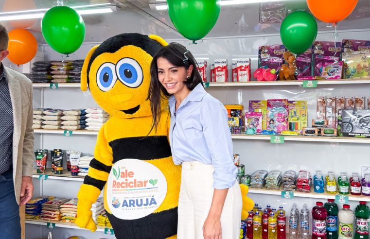 Em Arujá loja Móvel troca recicláveis por produtos