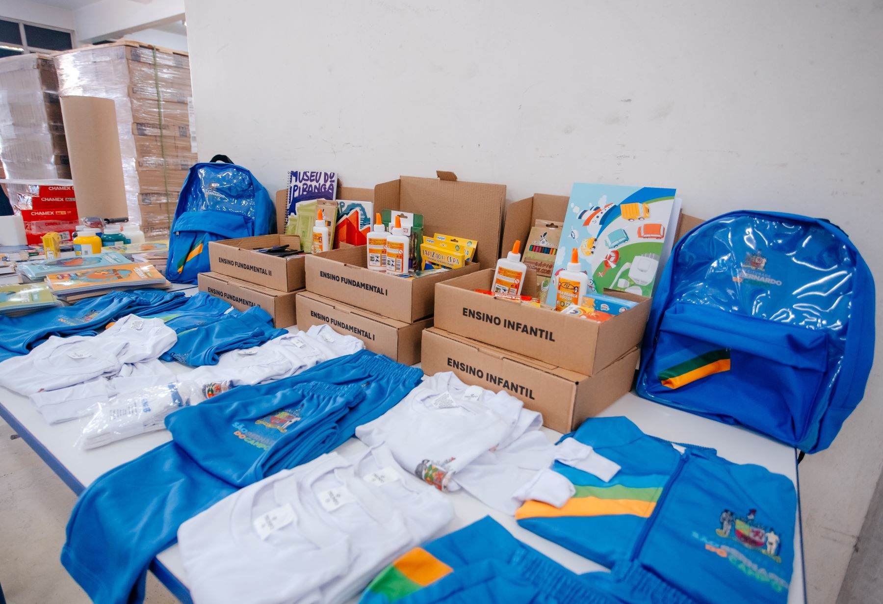 São Bernardo investe R$ 36 milhões em uniformes e kits escolares