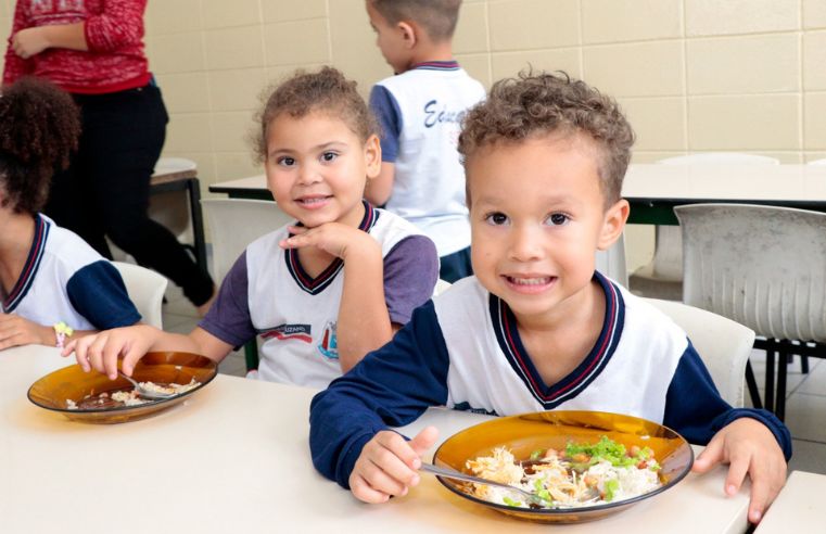 Em Suzano,cardápio especial para alunos com restrição alimentar