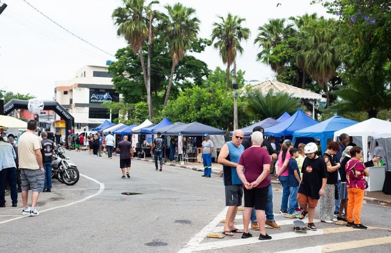 Arujá une feira, antiguidades e trio elétrico no domingo