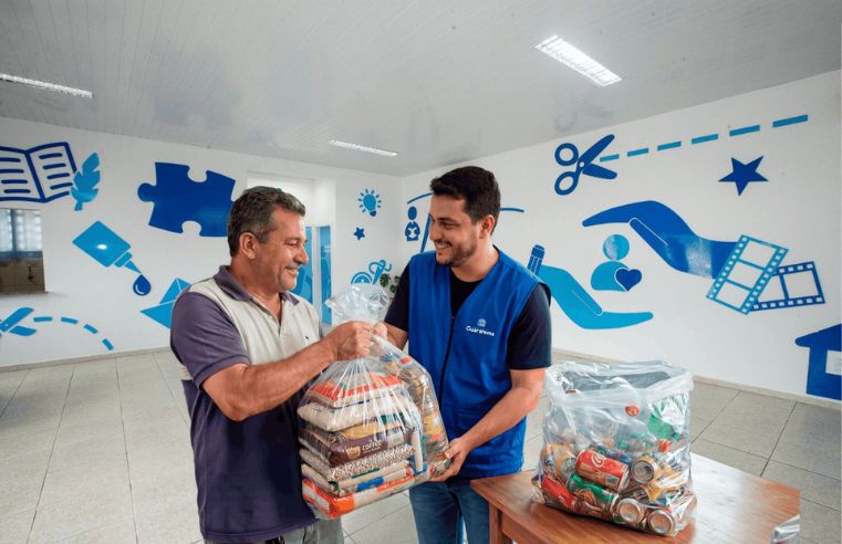 Moradores de Guararema transformam lixo em comida