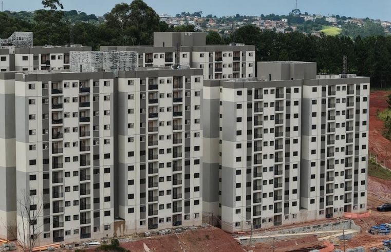 Projeto habitacional em Itaquá atinge 80% das obras