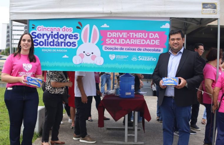 Servidores de Suzano se mobilizam em gincana de Páscoa