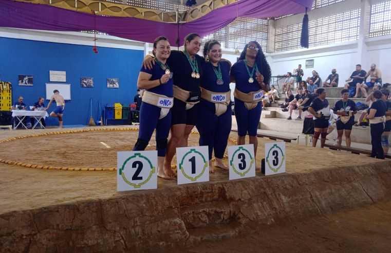 Atletas de Suzano conquistam títulos nacionais de sumô