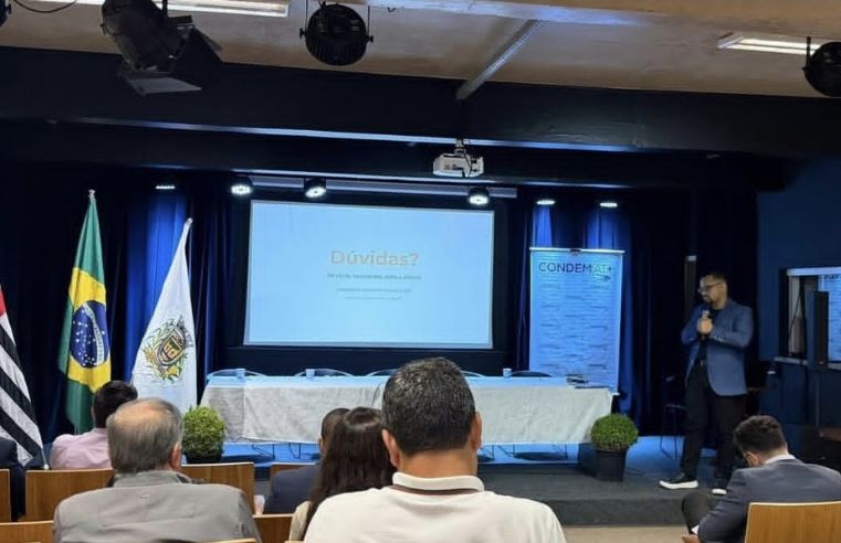 Ferraz apresenta sucesso no Condemat e celebra prêmio