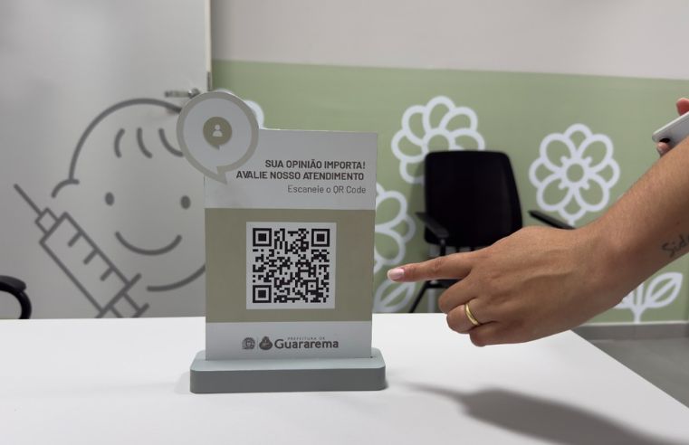 Prefeitura de Guararema lança avaliação por QR Code nas UBSs