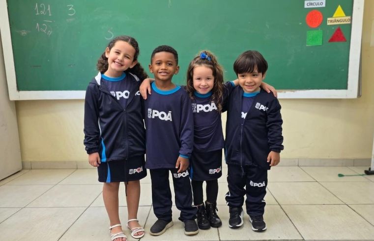 Alunos de Poá recebem uniforme reformulado com short-saia