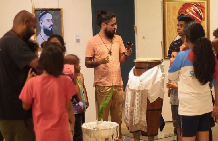 Artista de Suzano Vinícius Ripa expõe em Lisboa