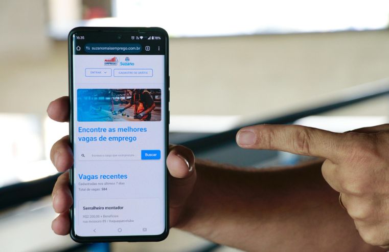 Suzano Mais Emprego abre 695 vagas nesta semana