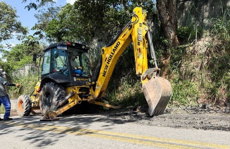 Zeladoria avança em Arujá com obras em bairros da cidade