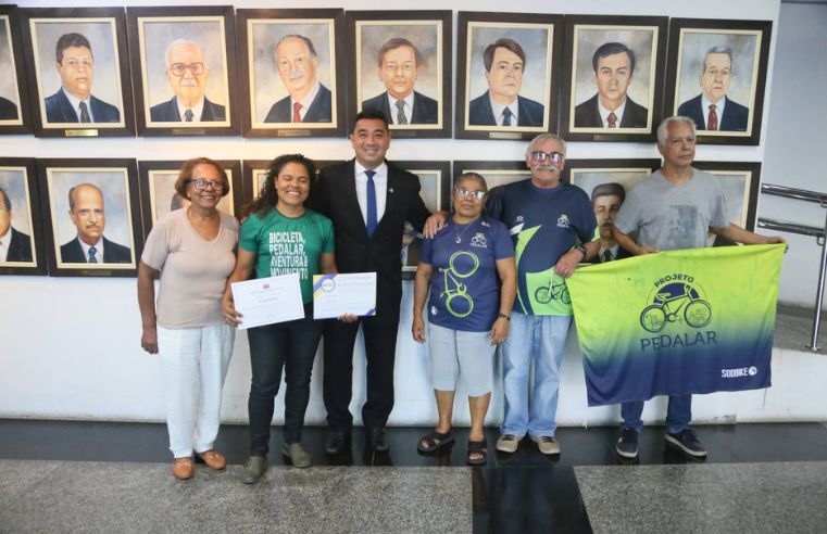 Projeto Pedalar é homenageado por prêmio