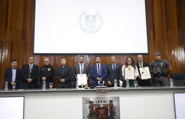 Câmara homenageia tenente Coimbra em Mogi