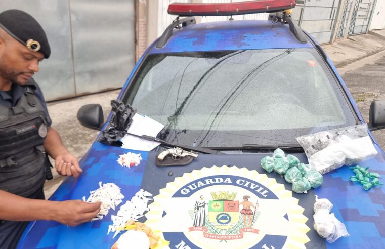 GCM Itaquaquecetuba desarticula casa bomba e apreende drogas