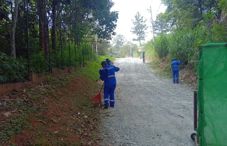 Arujá amplia ações de zeladoria em diversos bairros