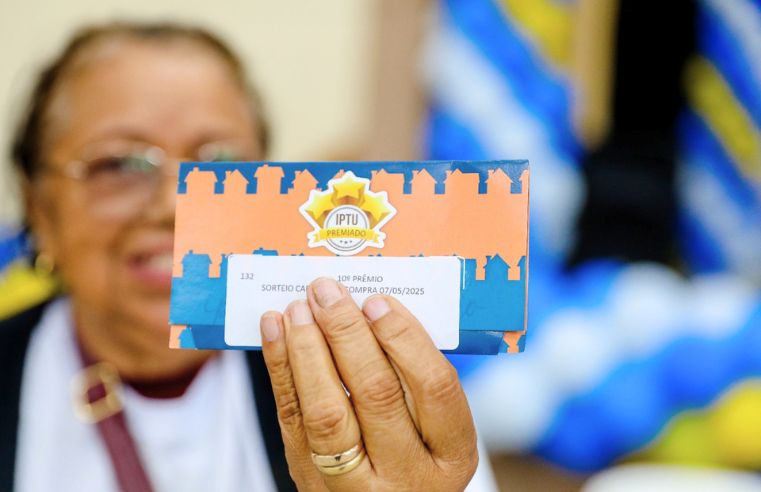 IPTU Premiado beneficia 320 contribuintes em Ferraz