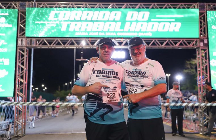 Guararema tem corrida recorde e ação solidária