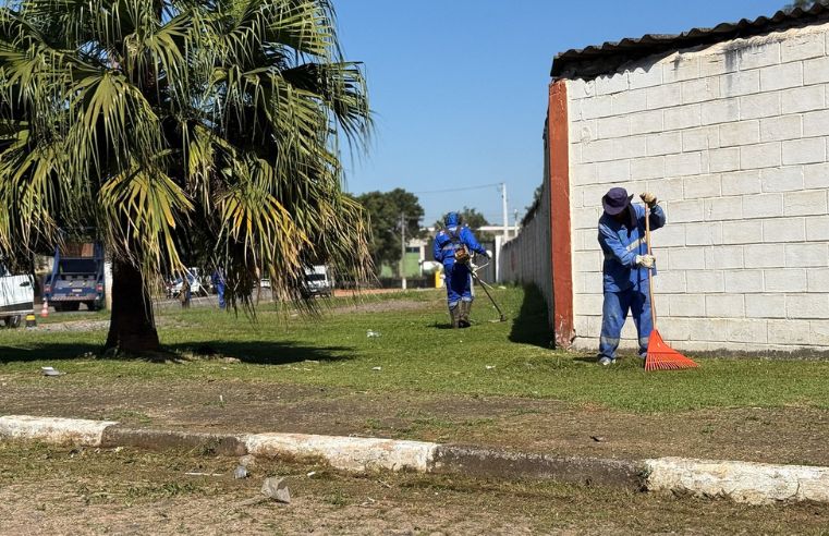 Arujá amplia ações de zeladoria e manutenção urbana