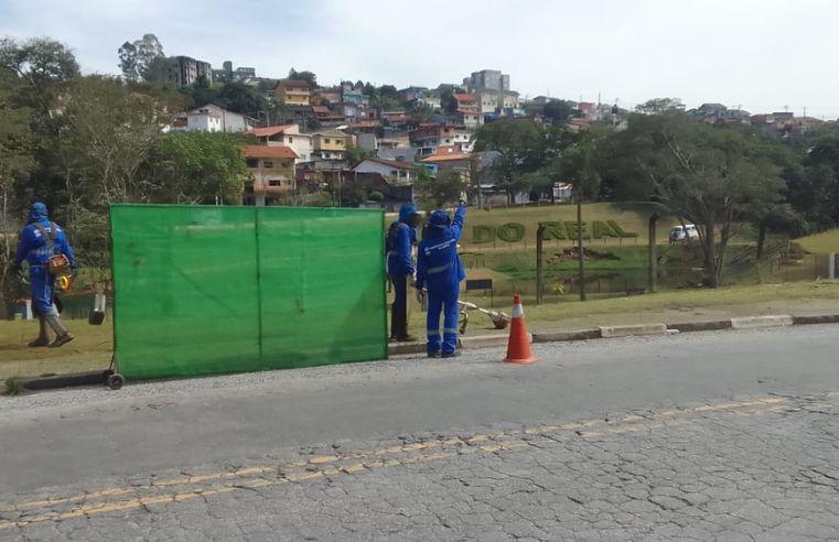 Arujá amplia serviços de zeladoria em diferentes regiões
