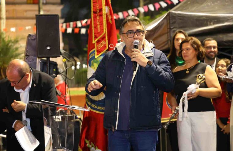 Vereadores participam da abertura da Festa do Divino em Mogi