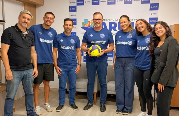 Cidade de Arujá passa a sediar equipe de vôlei de alto rendimento