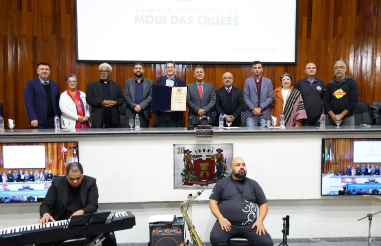 Câmara concede homenagem a Jilmar Tatto em Mogi
