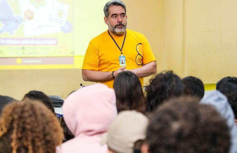 Conscientização marca ação do Maio Laranja em Ferraz
