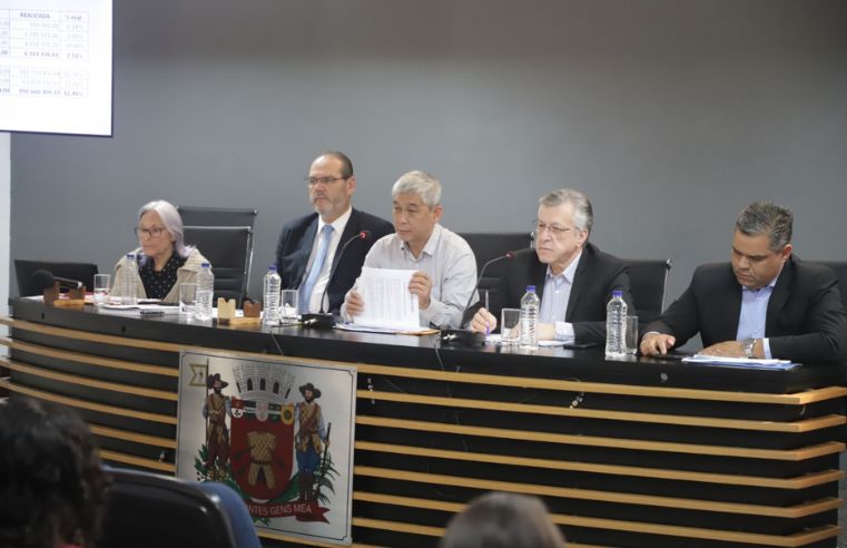 Câmara de Mogi analisa orçamento e metas fiscais de 2026