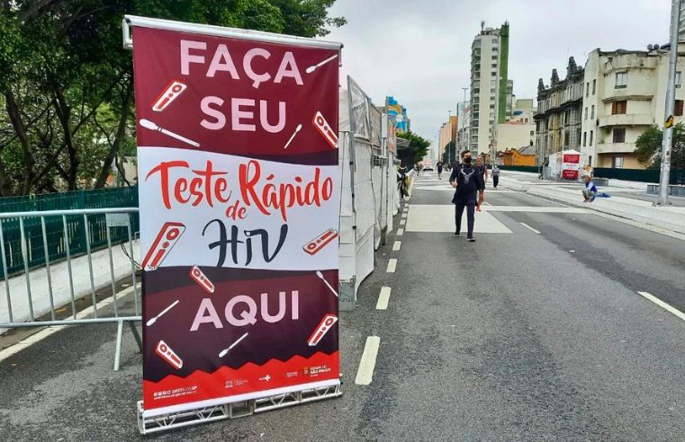 Projeto PrEP na Rua oferece testes gratuitos na capital paulista