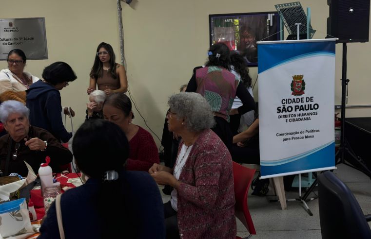Mutirão do Cuidado reúne serviços gratuitos para idosos da capital