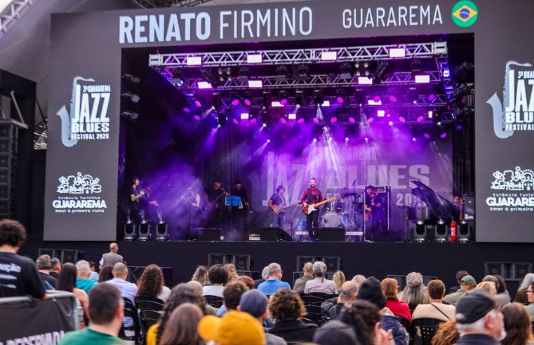 Festival  Jazz & Blues movimenta Guararema e segue até domingo