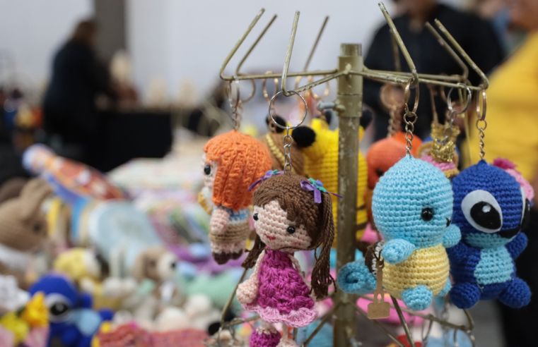 Feira especial reúne 45 artesãos no centro de Suzano