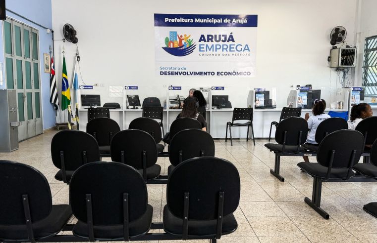 Novas vagas de emprego são abertas pelo Arujá Emprega