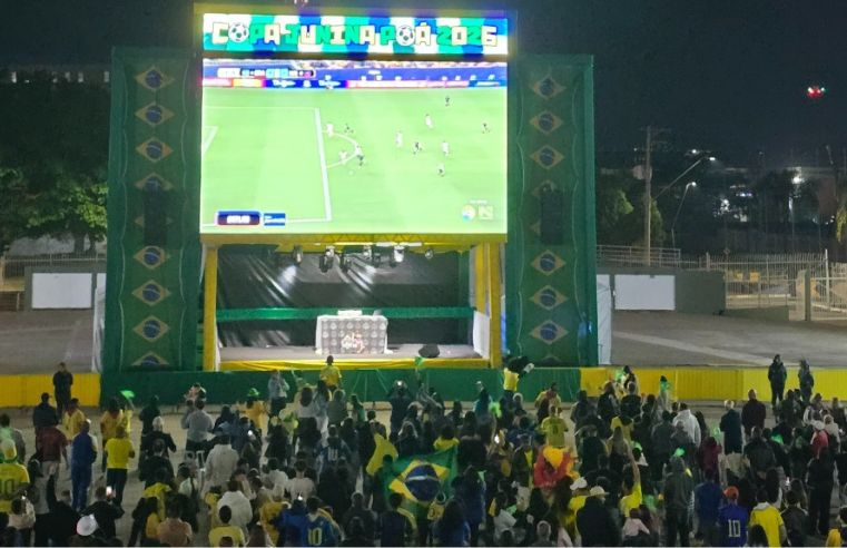 Copa Junina Poá reúne público em transmissão do Brasil
