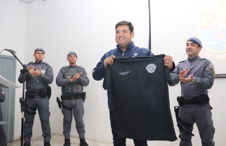 Pedro Ishi participa de reconhecimento a policiais em Suzano