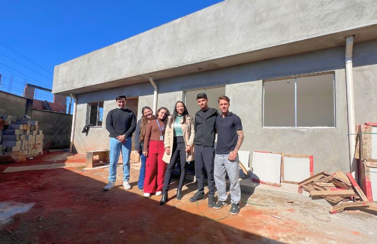 Obras do CRAS Mirante, em Arujá, avançam para etapa final