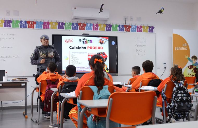 Proerd inicia novo ciclo para estudantes da rede de Guararema