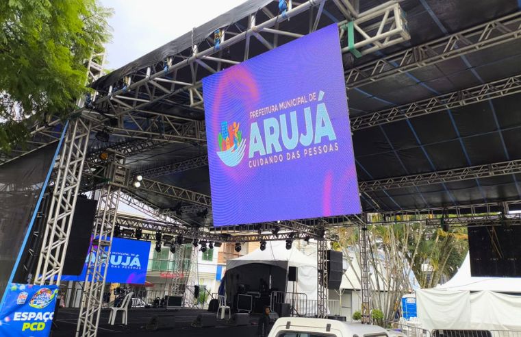 Festa das Nações, em Arujá, terá telão para Brasil x Haiti