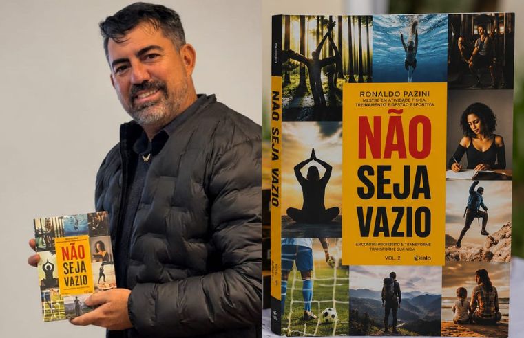 Professor Ronaldo Pazini lança novo livro em Suzano nesta sexta