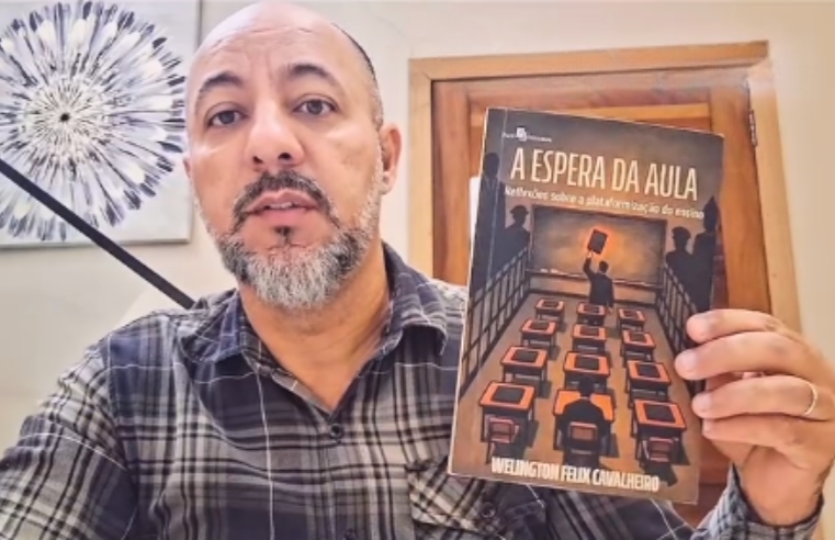 Welington Cavalheiro lança “À Espera da Aula”, sobre educação