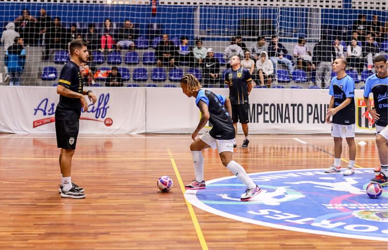 Guararema Futsal enfrenta Mogi EC no Paulista Sub-20