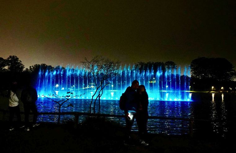 Parque do Carmo ganha fonte com jatos de até 10 metros em SP